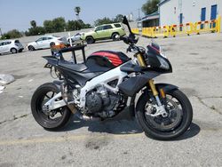 Salvage motorcycles for sale at Colton, CA auction: 2017 Aprilia Tuono V4 1100 RR