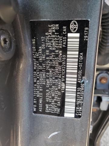 2012 Toyota Camry Base