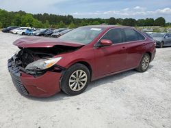 Salvage cars for sale from Copart Fairburn, GA: 2017 Toyota Camry LE