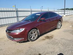 Salvage cars for sale at Lumberton, NC auction: 2015 Chrysler 200 Limited