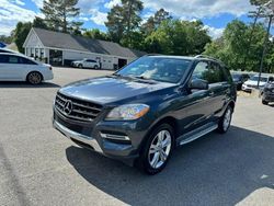 Salvage cars for sale at North Billerica, MA auction: 2015 Mercedes-Benz ML 250 Bluetec