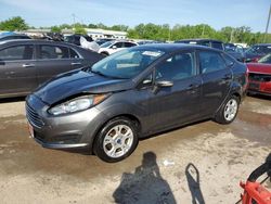 Salvage cars for sale from Copart Louisville, KY: 2015 Ford Fiesta SE