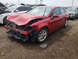 Vehiculos salvage en venta de Copart Elgin, IL: 2020 Ford Fusion SE