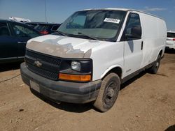 Salvage trucks for sale at Elgin, IL auction: 2006 Chevrolet Express G2500