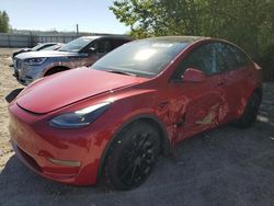 Salvage cars for sale at auction: 2023 Tesla Model Y