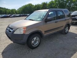 Honda cr-v lx salvage cars for sale: 2003 Honda CR-V LX