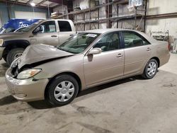 Toyota Camry le salvage cars for sale: 2003 Toyota Camry LE