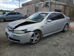 Vehiculos salvage en venta de Copart Fredericksburg, VA: 2005 Acura TL