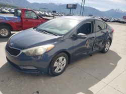 Salvage cars for sale from Copart Farr West, UT: 2015 KIA Forte LX