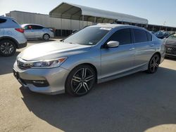 Salvage cars for sale from Copart Fresno, CA: 2016 Honda Accord Sport