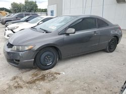 Salvage cars for sale from Copart Apopka, FL: 2009 Honda Civic LX