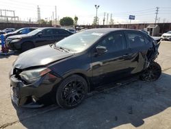 Salvage cars for sale at Wilmington, CA auction: 2016 Toyota Corolla L