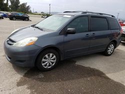 Salvage cars for sale from Copart Van Nuys, CA: 2006 Toyota Sienna CE