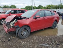 Salvage cars for sale from Copart Columbus, OH: 2010 Ford Focus SES