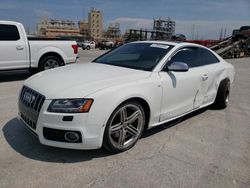 Salvage cars for sale at New Orleans, LA auction: 2011 Audi S5 Prestige