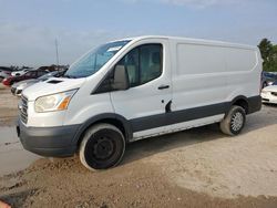 Salvage cars for sale at Houston, TX auction: 2016 Ford Transit T-250