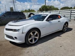 Salvage cars for sale from Copart Miami, FL: 2014 Chevrolet Camaro LS