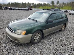 Vehiculos salvage en venta de Copart Windham, ME: 2002 Subaru Legacy Outback H6 3.0 LL Bean