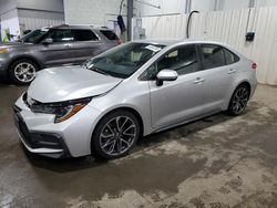 Salvage cars for sale at Ham Lake, MN auction: 2020 Toyota Corolla SE