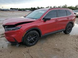 Salvage cars for sale at Houston, TX auction: 2024 Honda CR-V SPORT-L