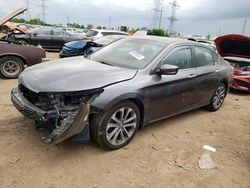 Salvage cars for sale at Elgin, IL auction: 2013 Honda Accord Sport