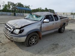 Salvage cars for sale at Spartanburg, SC auction: 2001 Toyota Tundra Access Cab