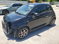 Salvage cars for sale at auction: 2014 Fiat 500 Sport