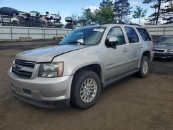 Salvage cars for sale from Copart New Britain, CT: 2008 Chevrolet Tahoe K1500 Hybrid