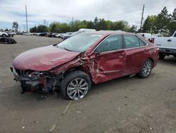 Salvage cars for sale at Denver, CO auction: 2017 Toyota Camry LE