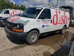 Chevrolet salvage cars for sale: 2012 Chevrolet Express G1500