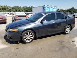 Salvage cars for sale at Apopka, FL auction: 2007 Acura TSX