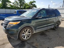 Salvage cars for sale from Copart West Mifflin, PA: 2013 Ford Explorer Limited