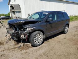 Salvage cars for sale from Copart Portland, MI: 2015 Dodge Journey SE