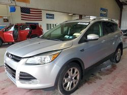 Salvage cars for sale at Angola, NY auction: 2015 Ford Escape Titanium