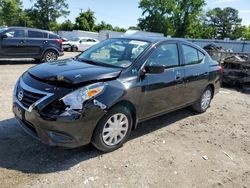 Salvage cars for sale from Copart Hampton, VA: 2016 Nissan Versa S