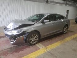 Salvage cars for sale at Marlboro, NY auction: 2015 Chrysler 200 Limited
