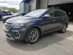 Salvage cars for sale from Copart East Granby, CT: 2017 Hyundai Santa FE SE