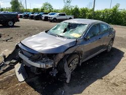 Salvage cars for sale from Copart Montreal Est, QC: 2018 Honda Civic LX