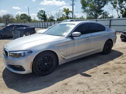BMW salvage cars for sale: 2018 BMW 530E