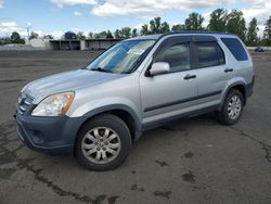 Salvage cars for sale at Portland, OR auction: 2006 Honda CR-V EX