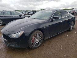 Salvage cars for sale from Copart Elgin, IL: 2017 Maserati Ghibli S