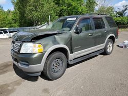 Ford Explorer xlt salvage cars for sale: 2002 Ford Explorer XLT