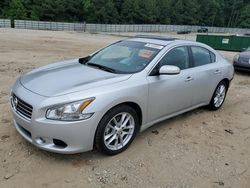 Salvage cars for sale at Gainesville, GA auction: 2011 Nissan Maxima S