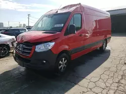 Salvage cars for sale from Copart Chicago Heights, IL: 2021 Mercedes-Benz Sprinter 2500