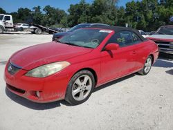 Salvage cars for sale from Copart Ocala, FL: 2006 Toyota Camry Solara SE