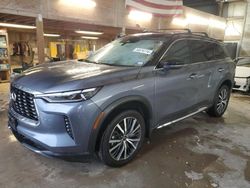 Salvage cars for sale at Houston, TX auction: 2024 Infiniti QX60 Autograph