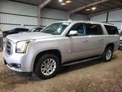 Salvage cars for sale from Copart Houston, TX: 2016 GMC Yukon XL C1500 SLT