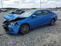 Salvage cars for sale at Tifton, GA auction: 2017 Toyota Camry LE