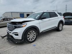 Salvage cars for sale at Haslet, TX auction: 2020 Ford Explorer Limited