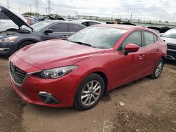 Salvage cars for sale at Elgin, IL auction: 2016 Mazda 3 Grand Touring